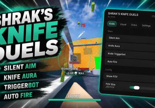 Knife Duels Script - Silent Aim, ESP, Triggerbot & Kill Aura